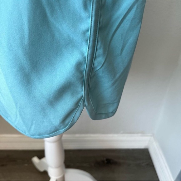 Ocean + Coast Turquoise Cover Up Dress Sleeveless SZ M NWOT - Picture 3 of 12
